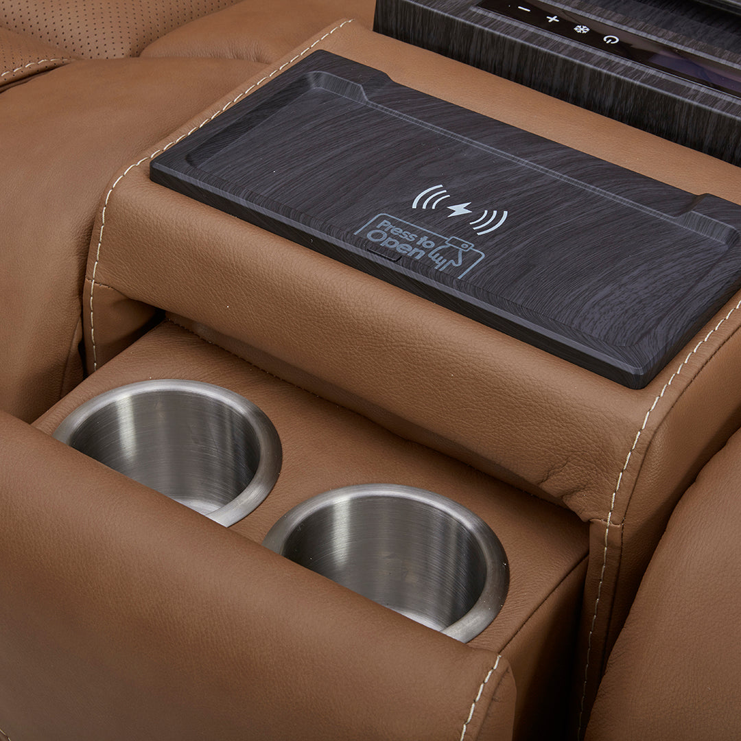 First Class Power Reclining Sectional