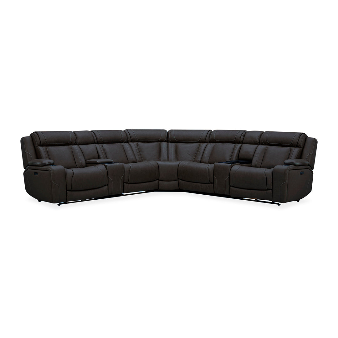 First Class Power Reclining Sectional