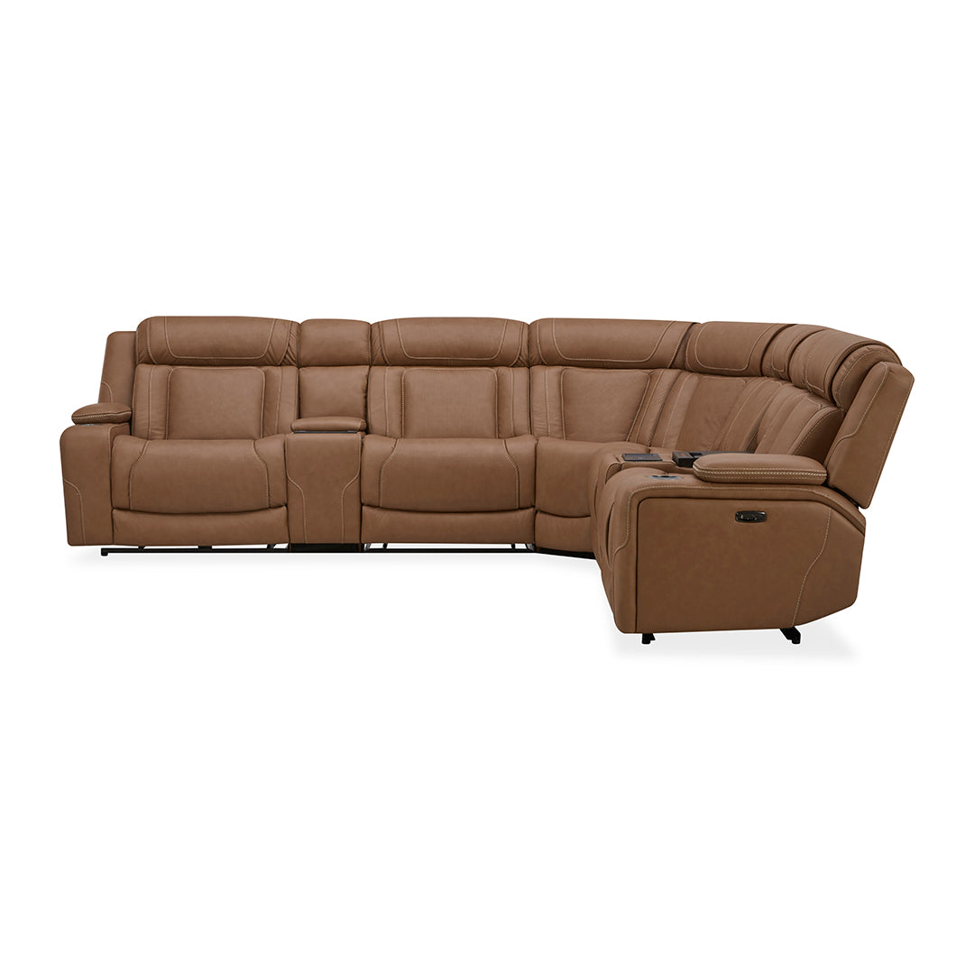 First Class Power Reclining Sectional