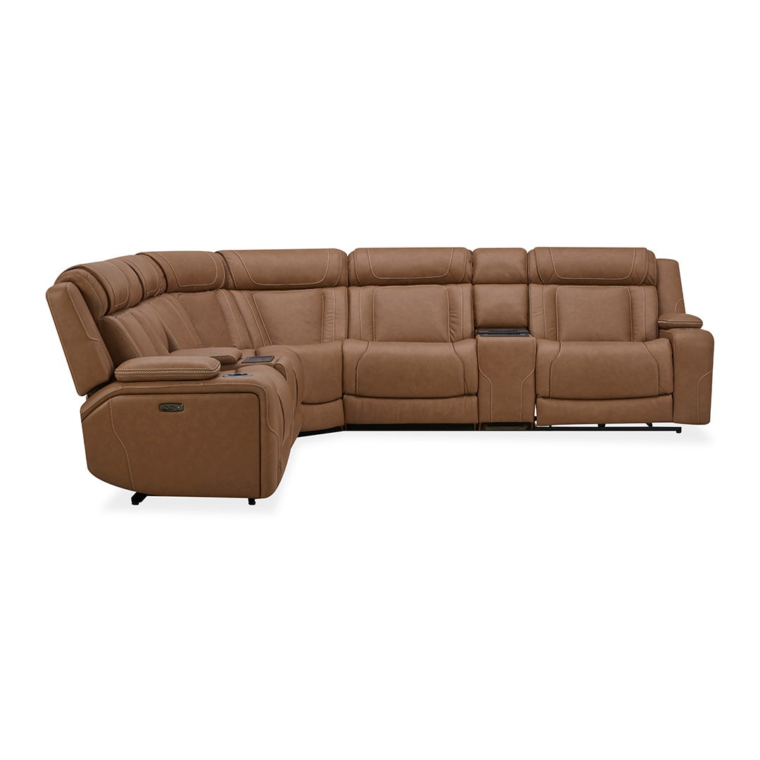First Class Power Reclining Sectional
