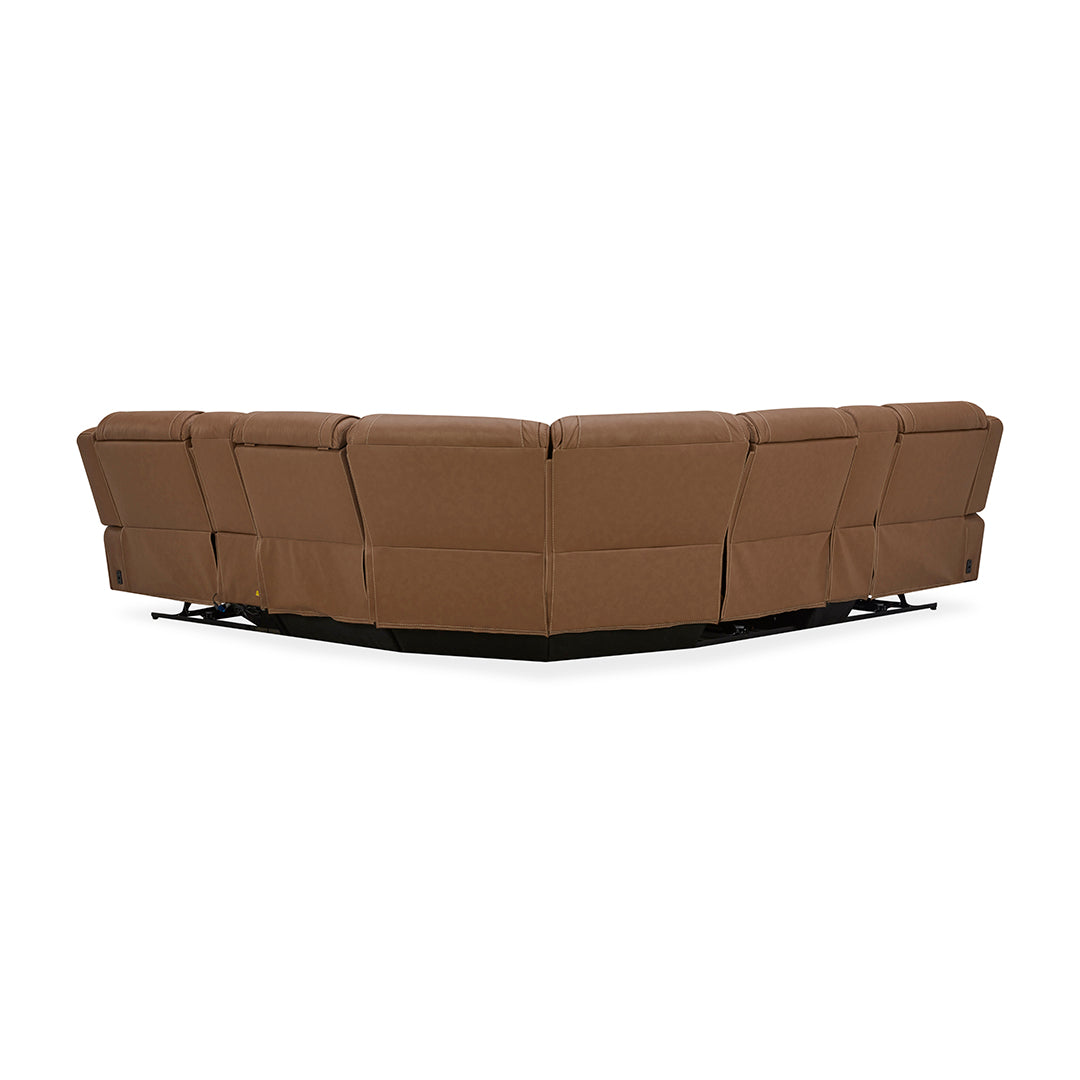 First Class Power Reclining Sectional