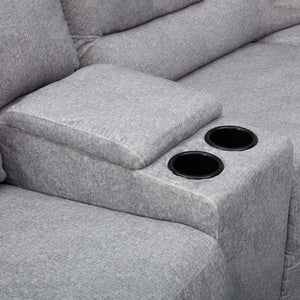 Preston Power Reclining Loveseat with Console