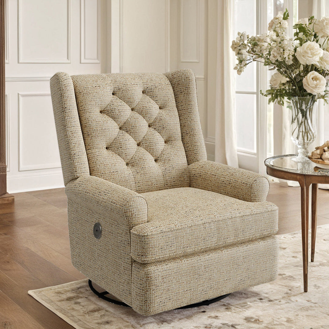 Kendra Power Swivel Glider Recliner