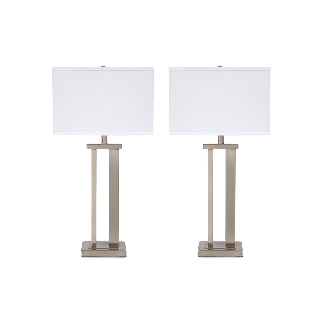 Par de lámparas de mesa Aniela 