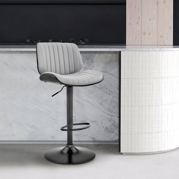 Taburete de bar ajustable Brock 