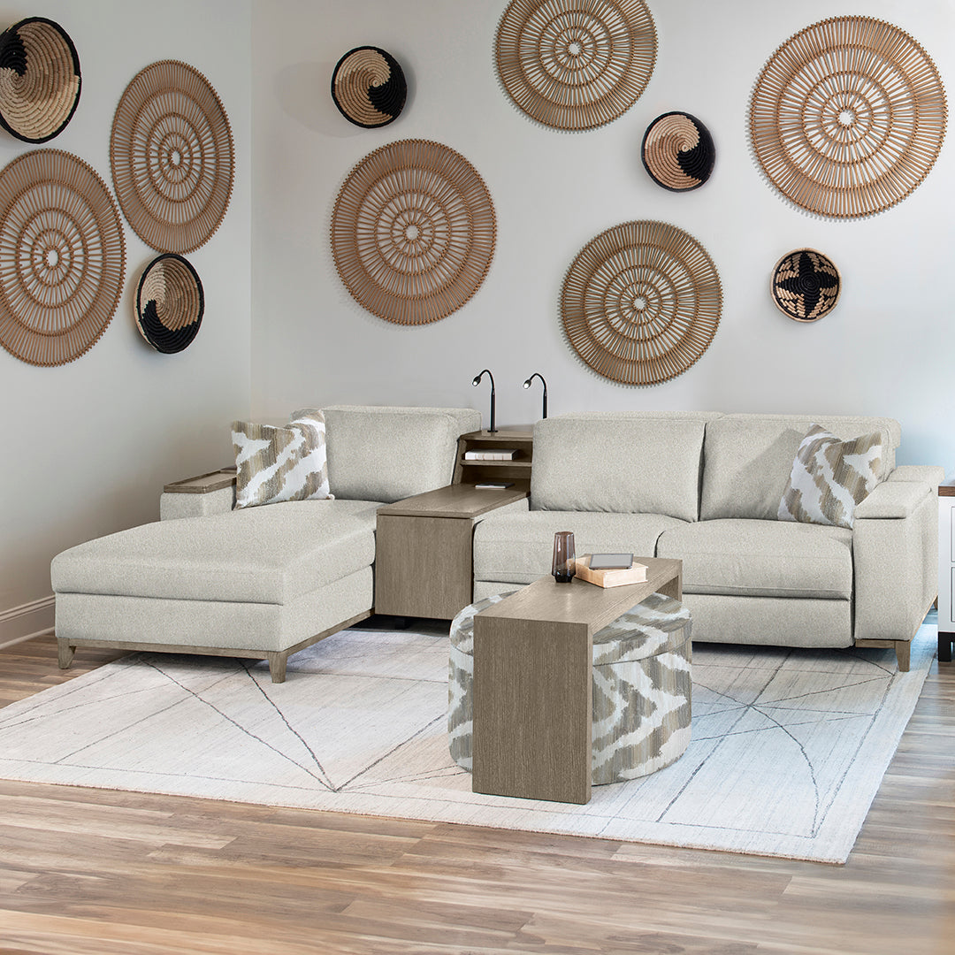 Pebble Beach Storage Ottoman