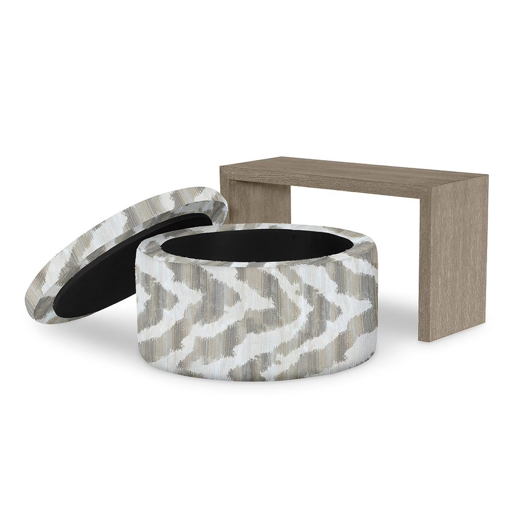 Pebble Beach Storage Ottoman