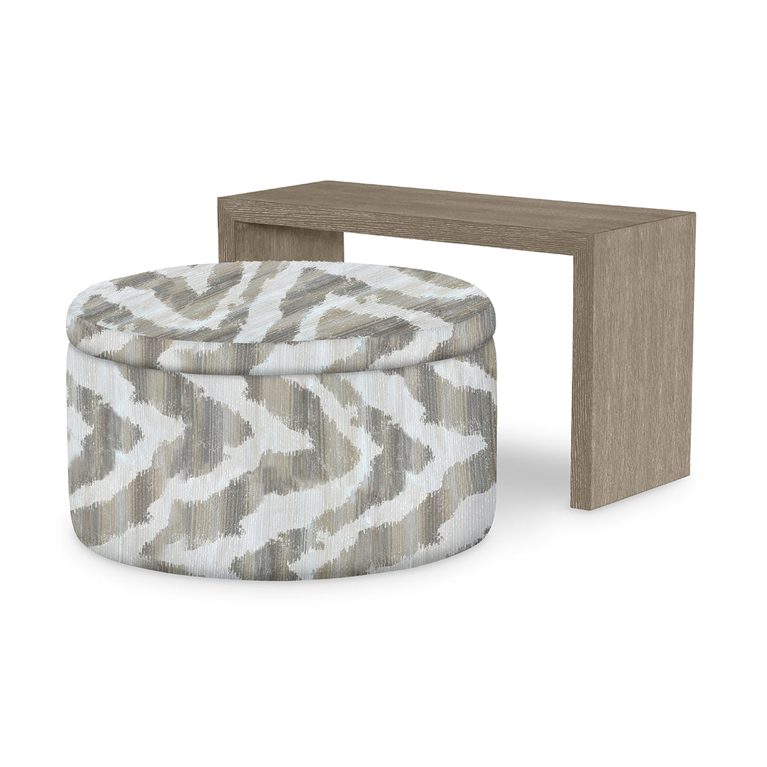 Pebble Beach Storage Ottoman