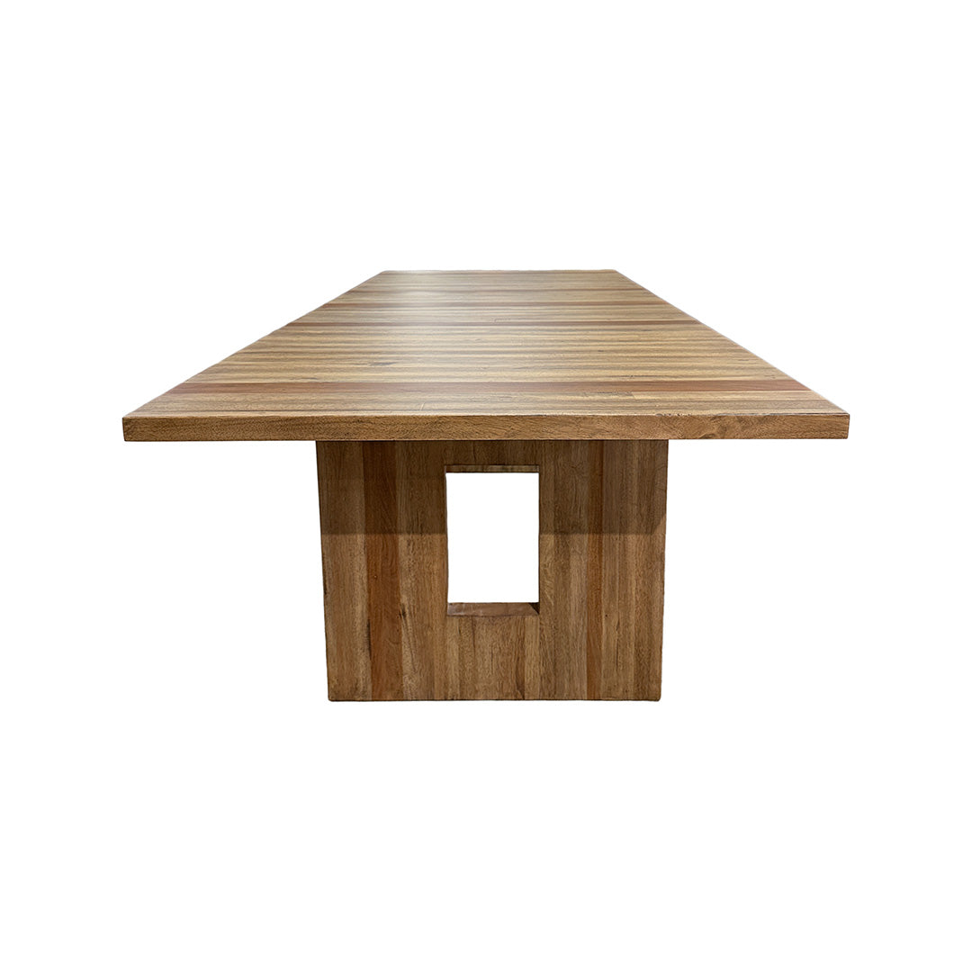 Brown Solid wood La Jolla Dining Table (Seats 6-8) from Napa Furniture Designs - Detail view