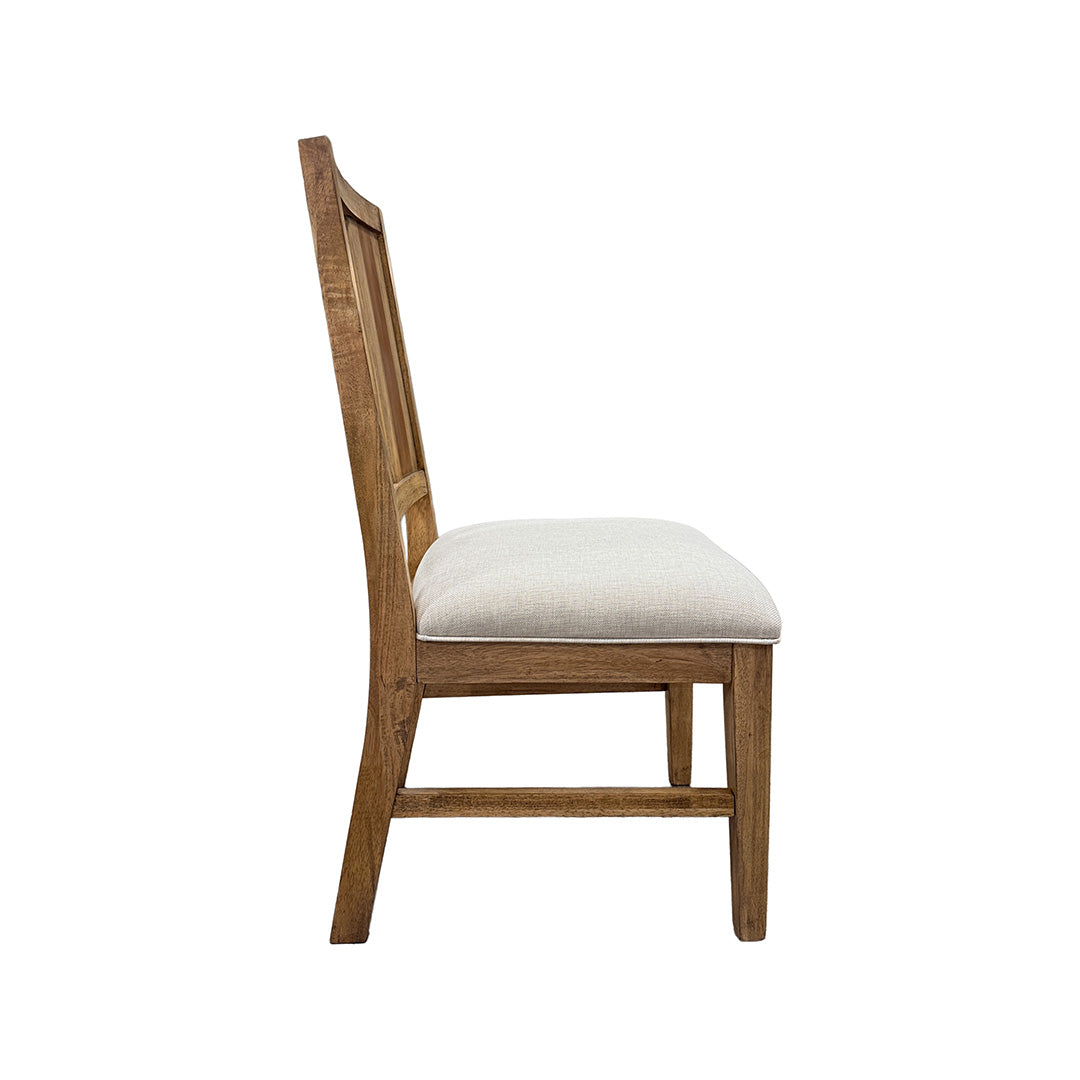 Brown Solid wood La Jolla Dining Set (5pc) (Seats 6-8) from Napa Furniture Designs - Side view