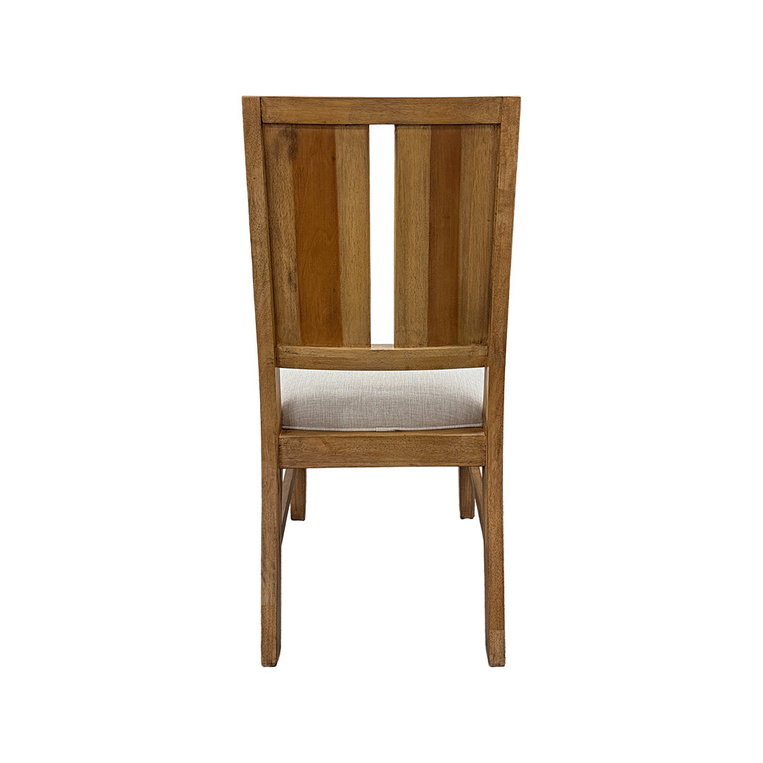 Brown Solid wood La Jolla Dining Set (5pc) (Seats 6-8) from Napa Furniture Designs - Side view