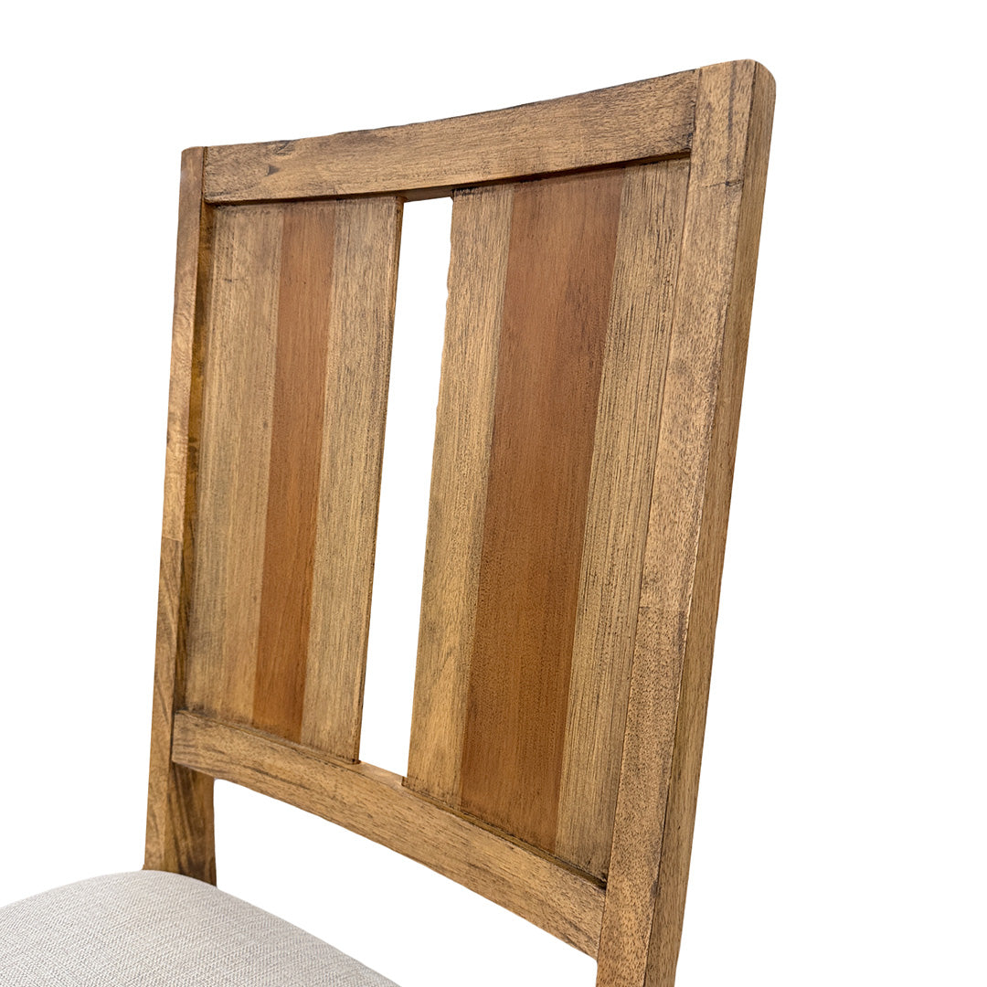 Brown Solid wood La Jolla Dining Set (5pc) (Seats 6-8) from Napa Furniture Designs - Side view