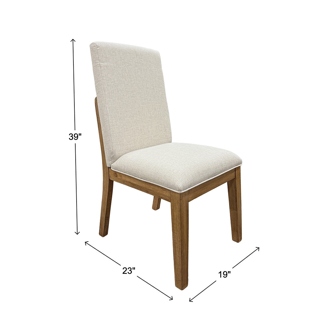 Brown Performance Fabric La Jolla Upholstered Side Chair from Napa Furniture Designs - Additional view 10