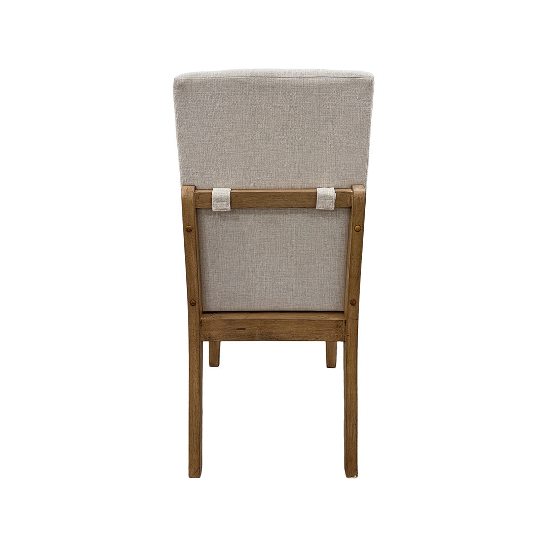 Brown Performance Fabric La Jolla Upholstered Side Chair from Napa Furniture Designs - Additional view 5