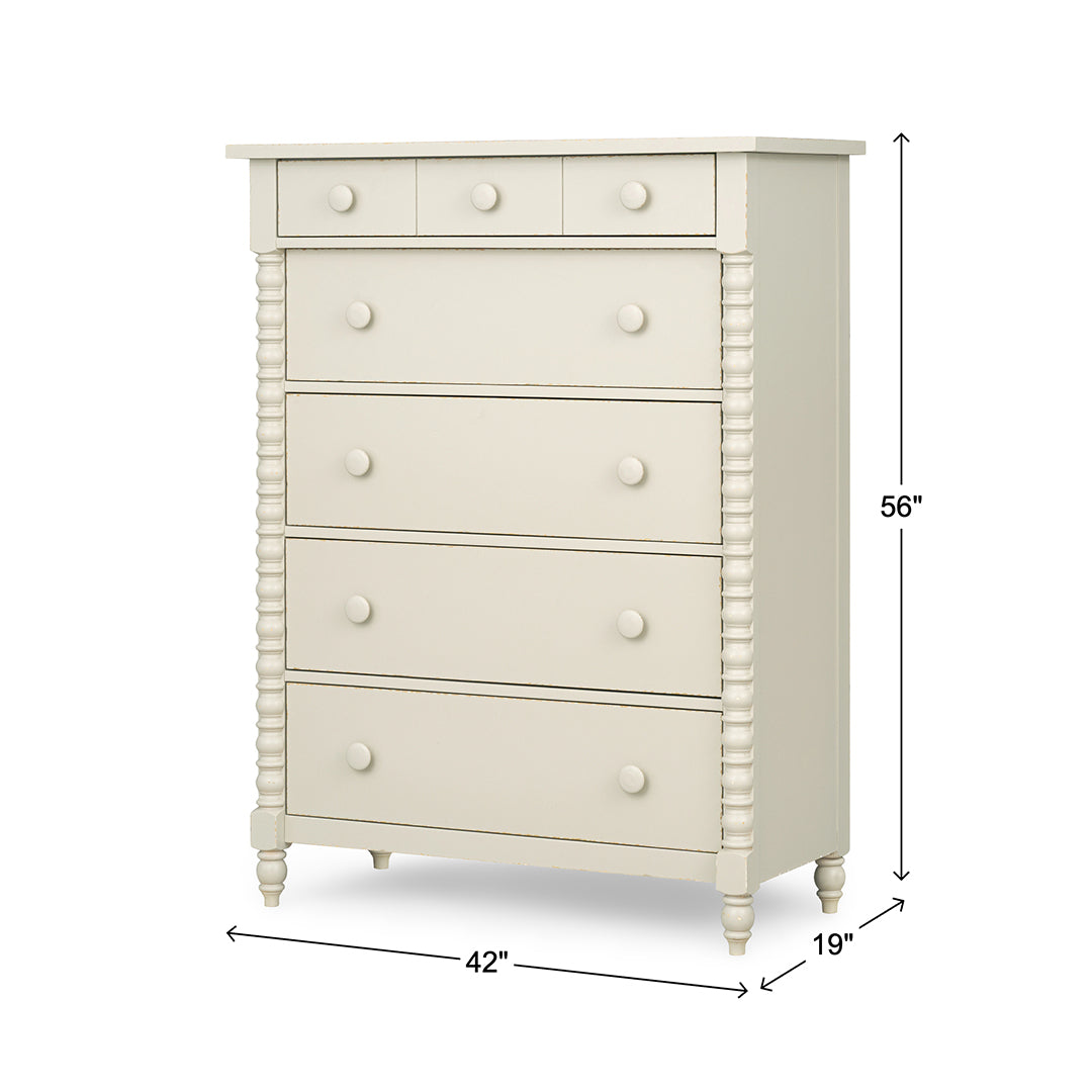 Lake House Chest from Legacy Classic Furniture in Veneer - White finish