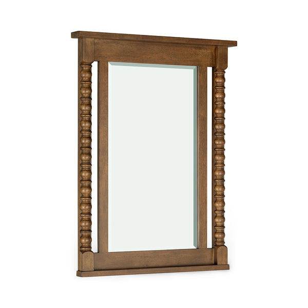 Lake House Mirror from Legacy Classic Furniture in Veneer - Brown finish