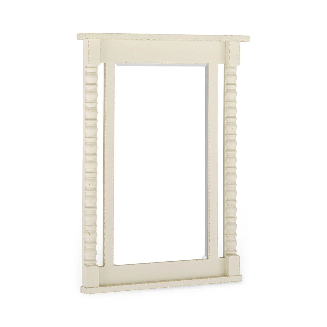 Lake House Mirror from Legacy Classic Furniture in Veneer - White finish