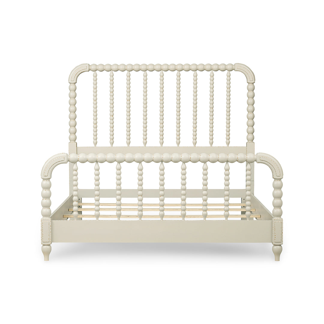 Lake House White Spindle Bed from Legacy Classic Furniture in Queen Veneer - White finish