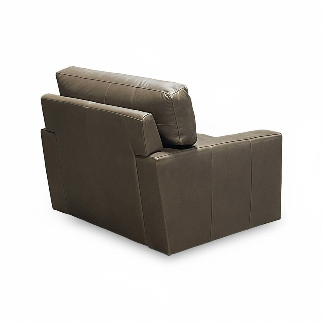 Layla Leather Swivel Chair