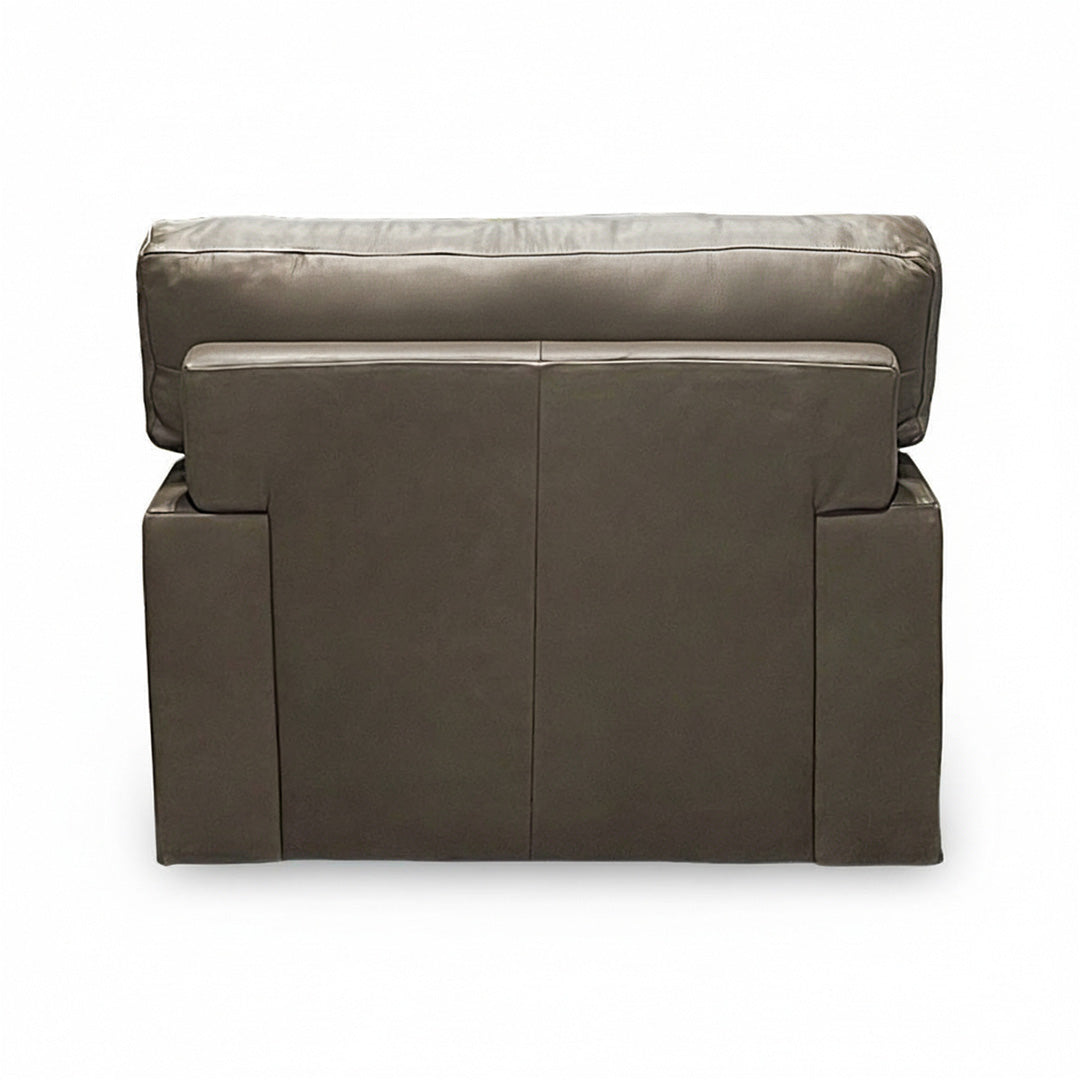 Layla Leather Swivel Chair