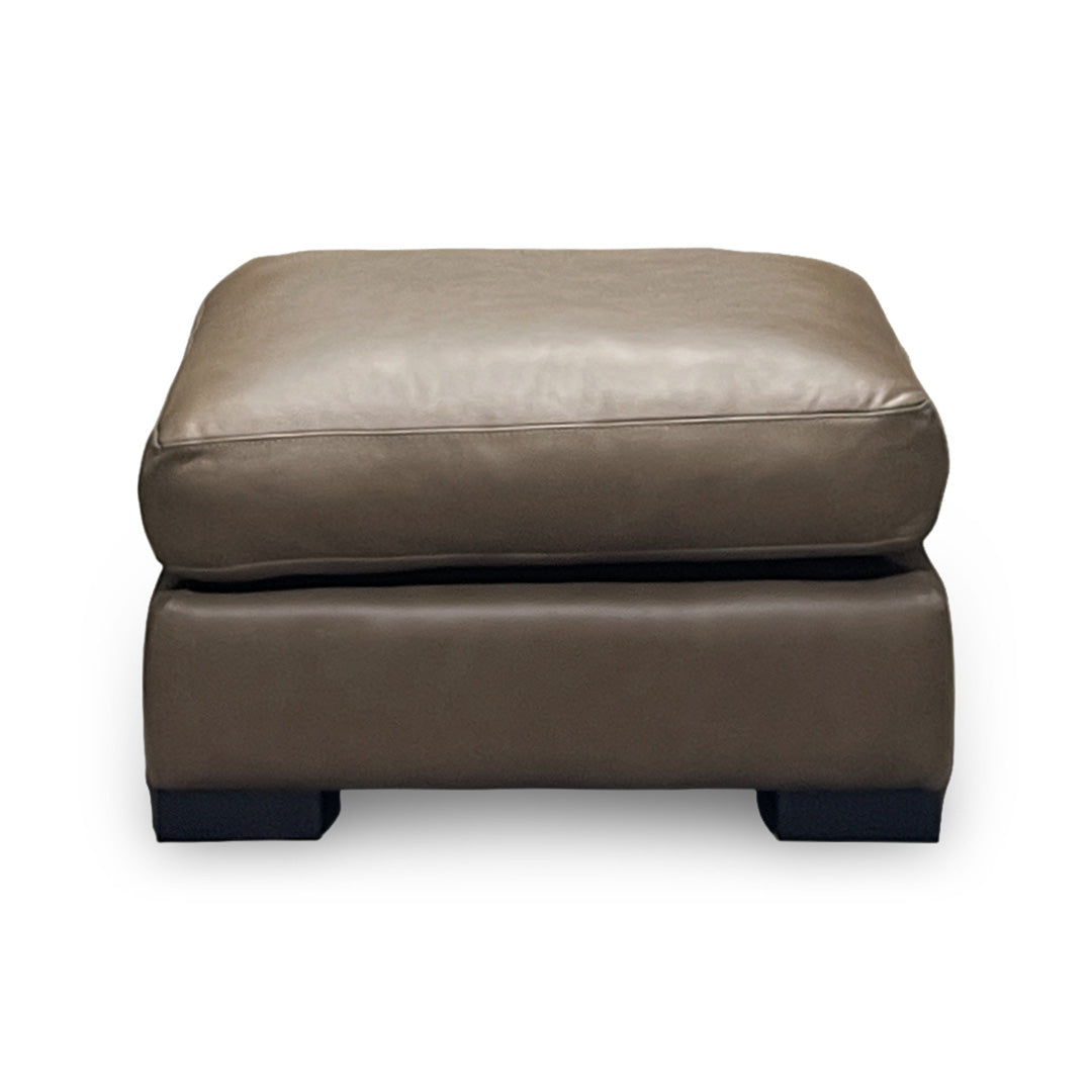 Laya Leather Ottoman