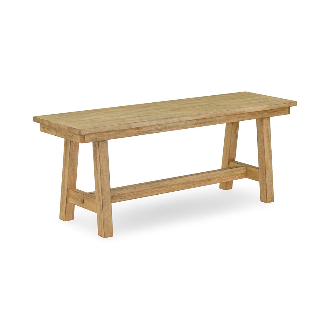 Lindsey Farm Bench from Liberty Furniture in Veneer - Armrest detail