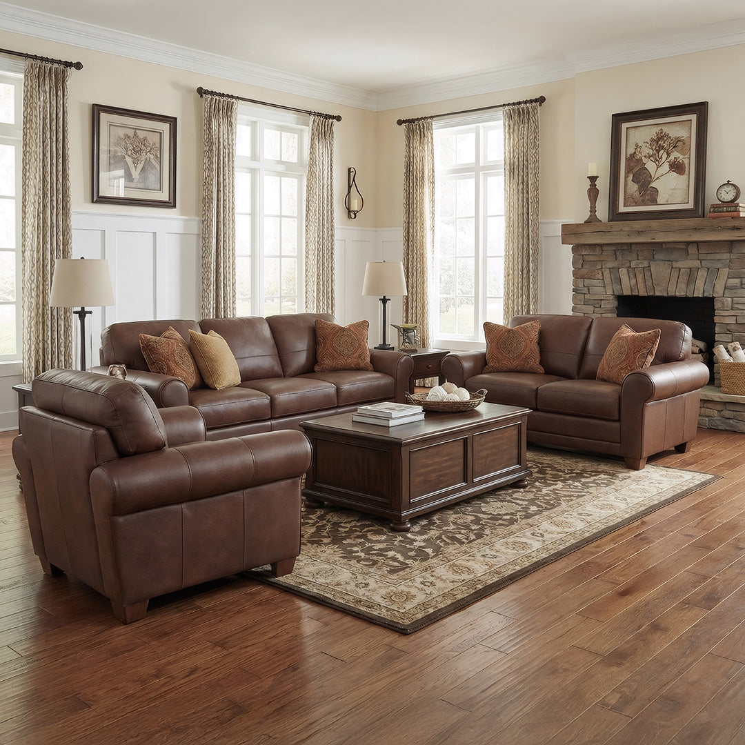 Livorno Leather Sofa