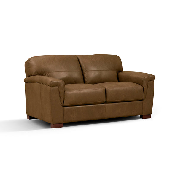 Olympia Leather Loveseat