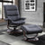 Knight Manual Swivel Recliner with Ottoman