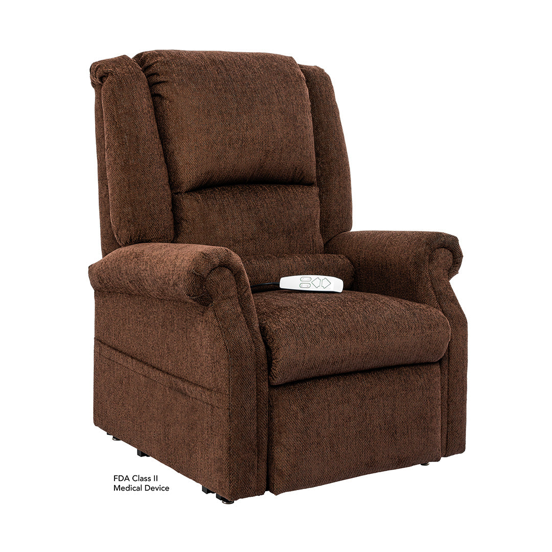 Glendale Power Lift Recliner from Mega Motion in Polyester with Storage, lift chair, Made in USA - Additional view 7