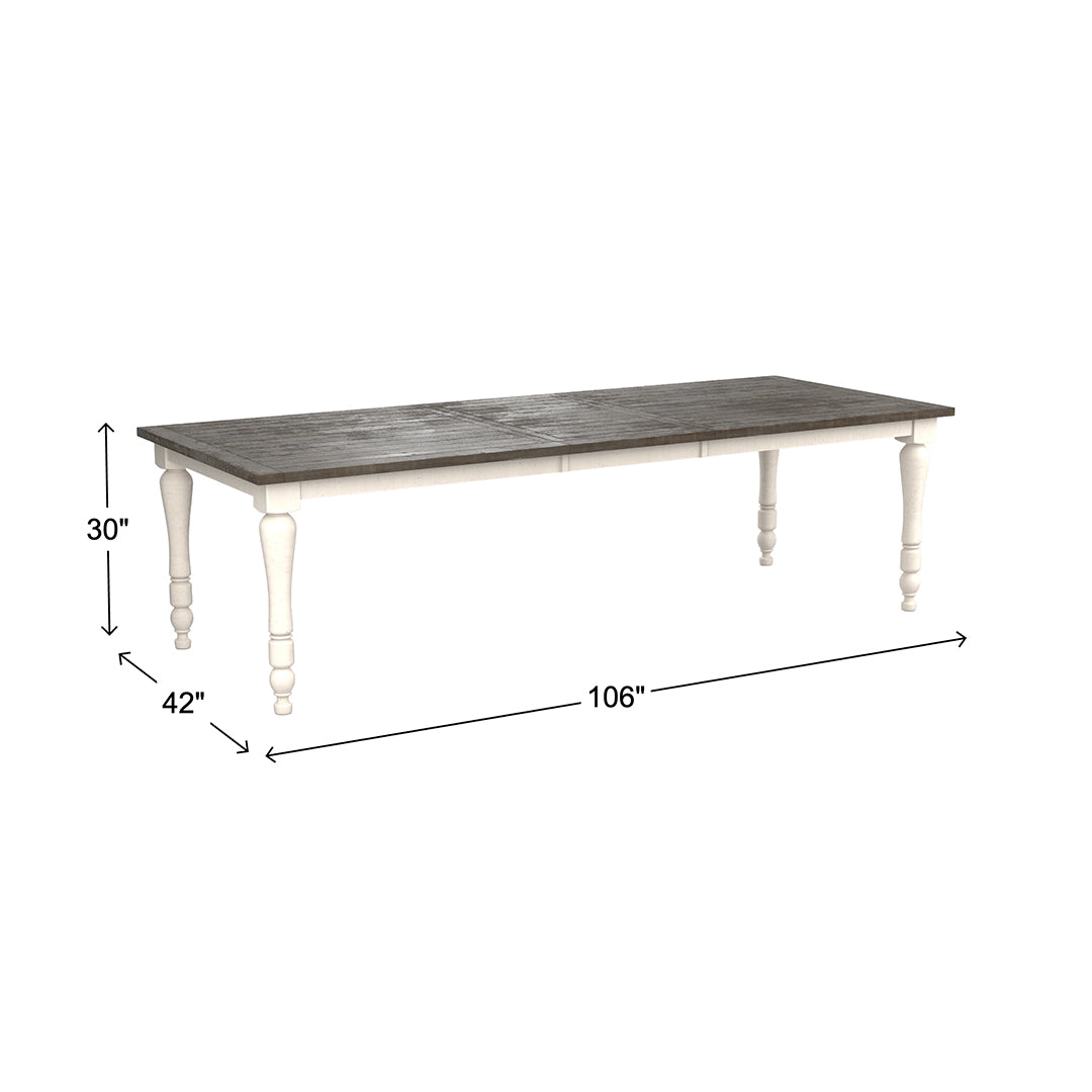 Madison County Table - White