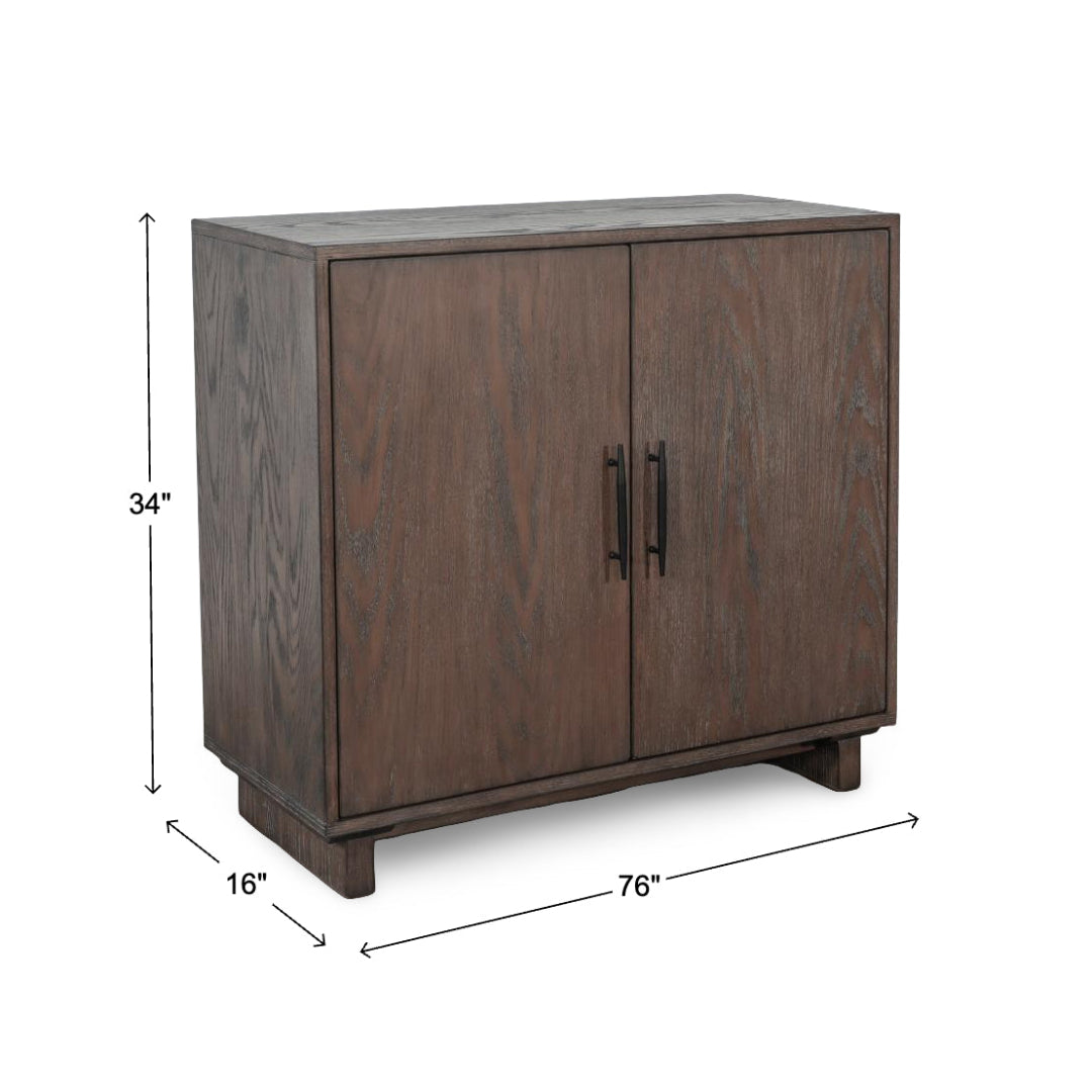 Malibu Accent Cabinet from Sunny Designs, Inc. - Brown finish
