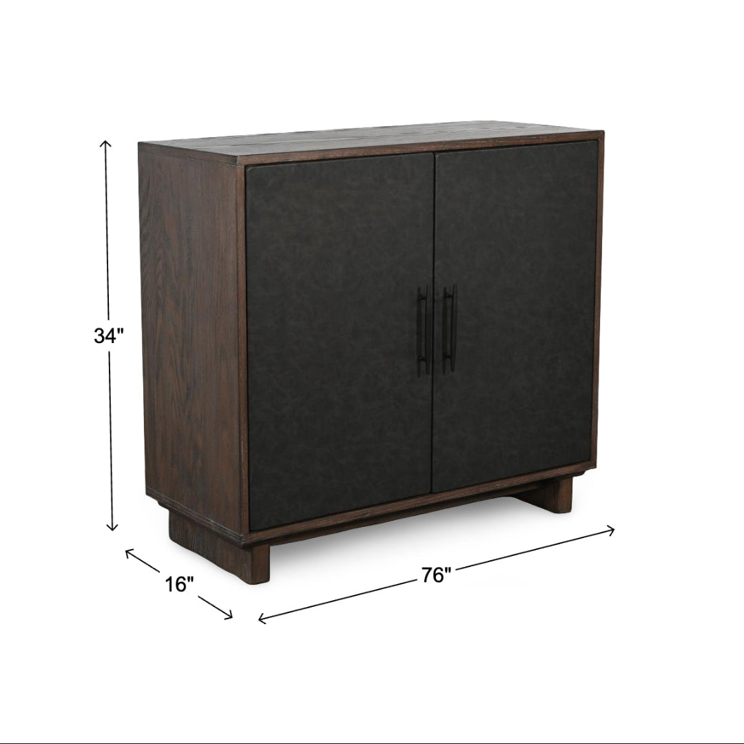 Malibu Accent Cabinet from Sunny Designs, Inc. - Gray finish