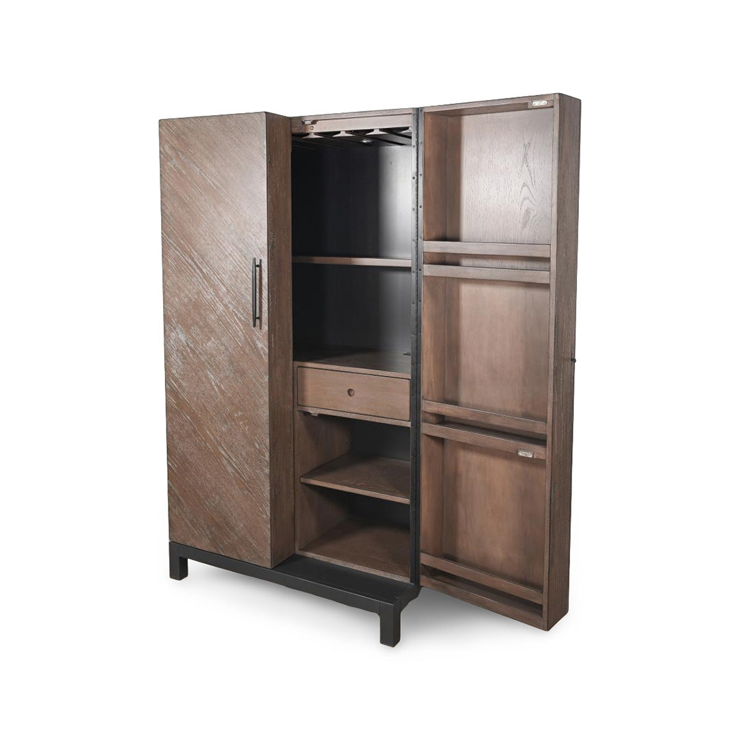 Malibu Bar Cabinet from Sunny Designs, Inc. in Brown Veneer - Additional view 5