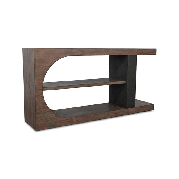 Malibu Sofa Table from Sunny Designs, Inc. in Brown Veneer