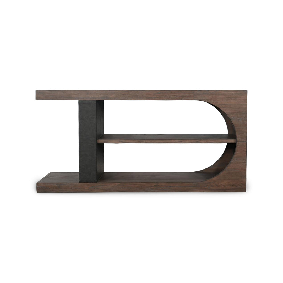 Malibu Sofa Table from Sunny Designs, Inc. in Brown Veneer - Additional view 6