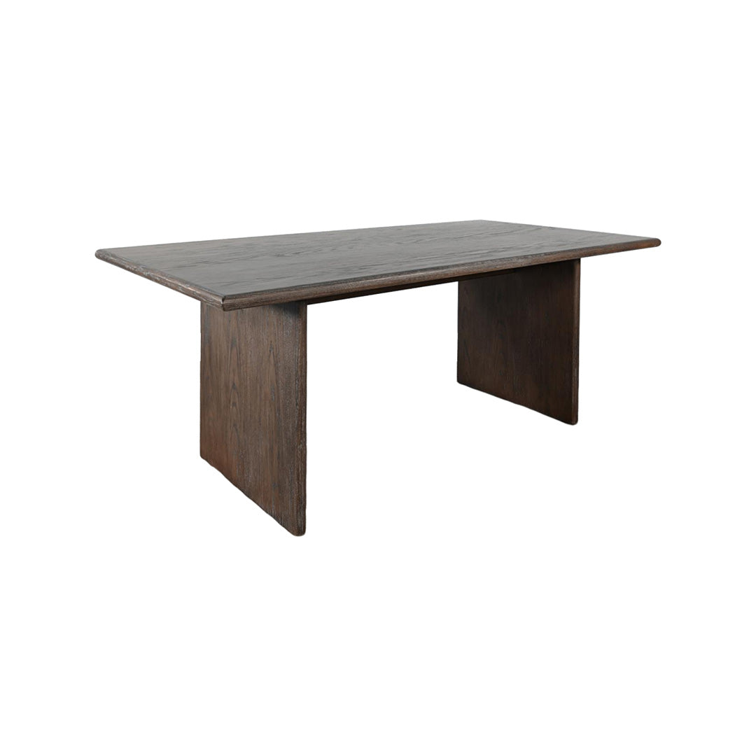 Malibu Dining Table (Seats 4-6) from Sunny Designs, Inc. in Brown Veneer