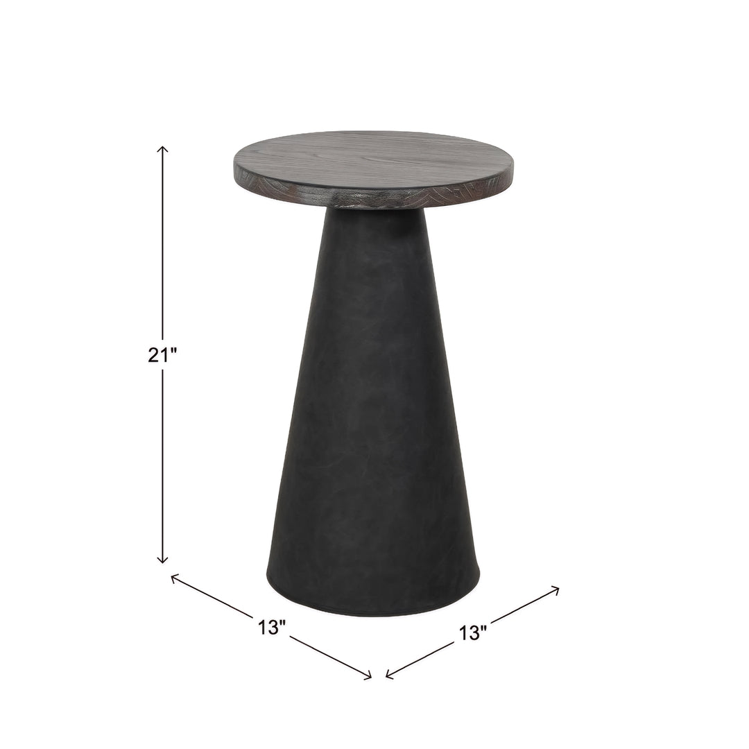 Malibu Drink Table from Sunny Designs, Inc. in Brown Veneer - Additional view 4