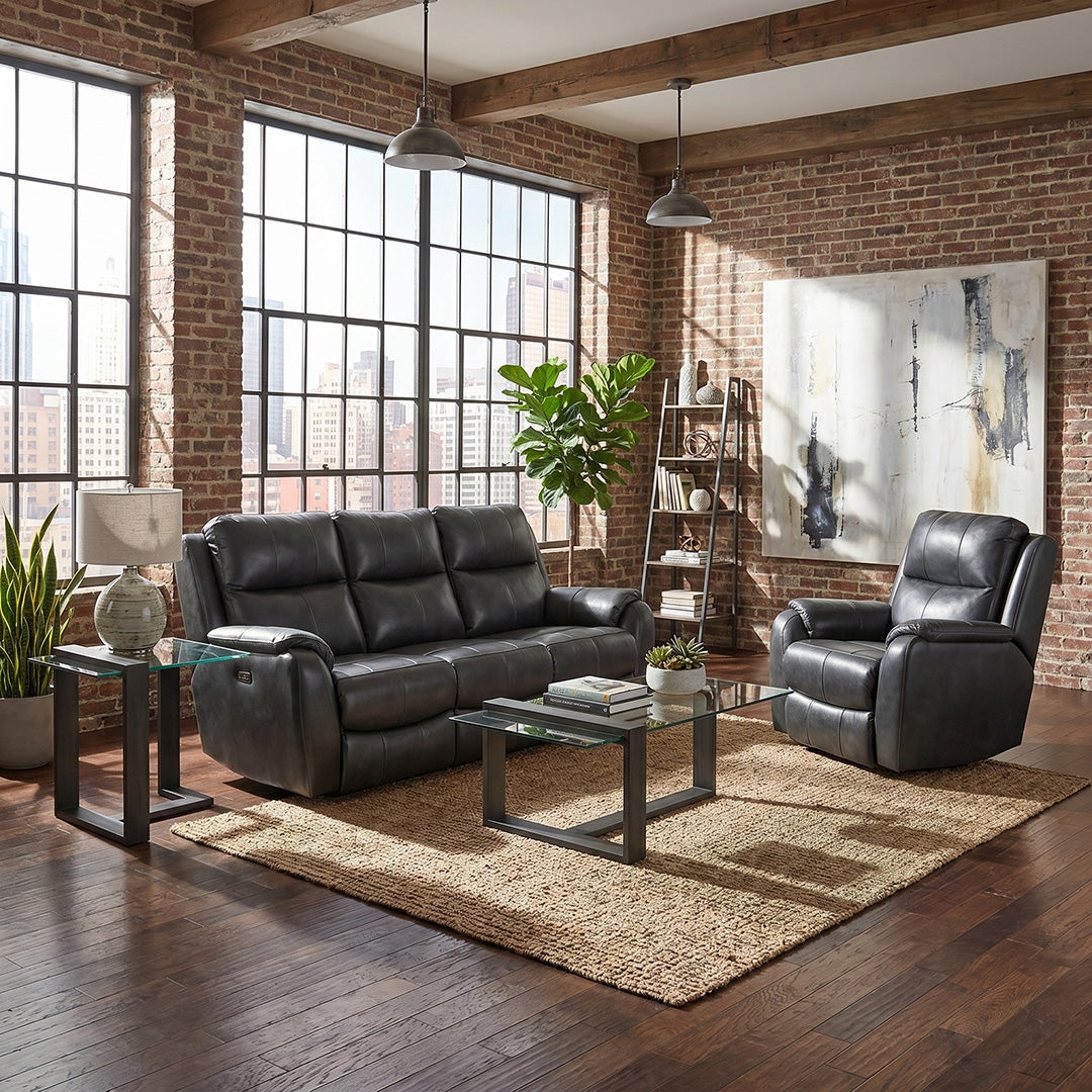 Marquis Power Sofa and Rocker Recliner