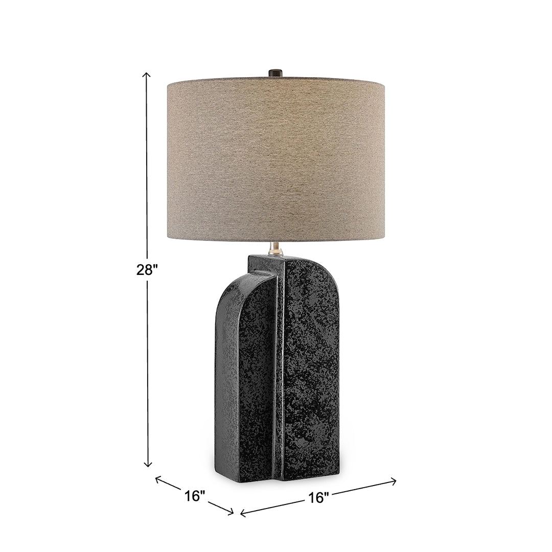 Lámpara de mesa de cerámica Mateo 