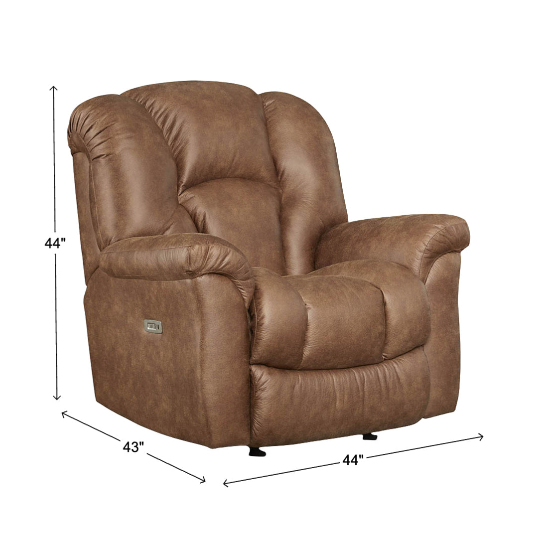 Max Power Rocker Recliner with Heat and Massage