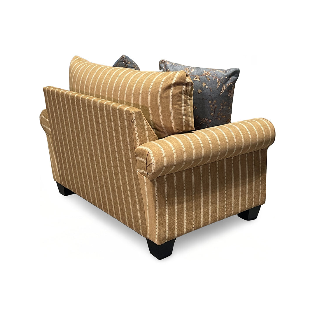 Meadowlark Chair and a Half from Michael Nicholas Designs in Brown Chenille, Made in USA - Additional view 5