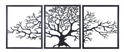 Metal Trees in Frame