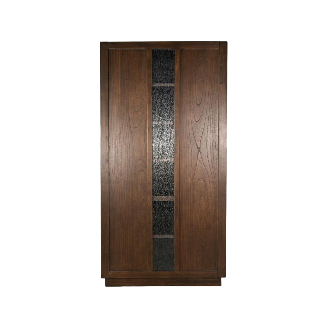 Metro Storage Cabinet from Sunny Designs, Inc. in Brown - Storage feature