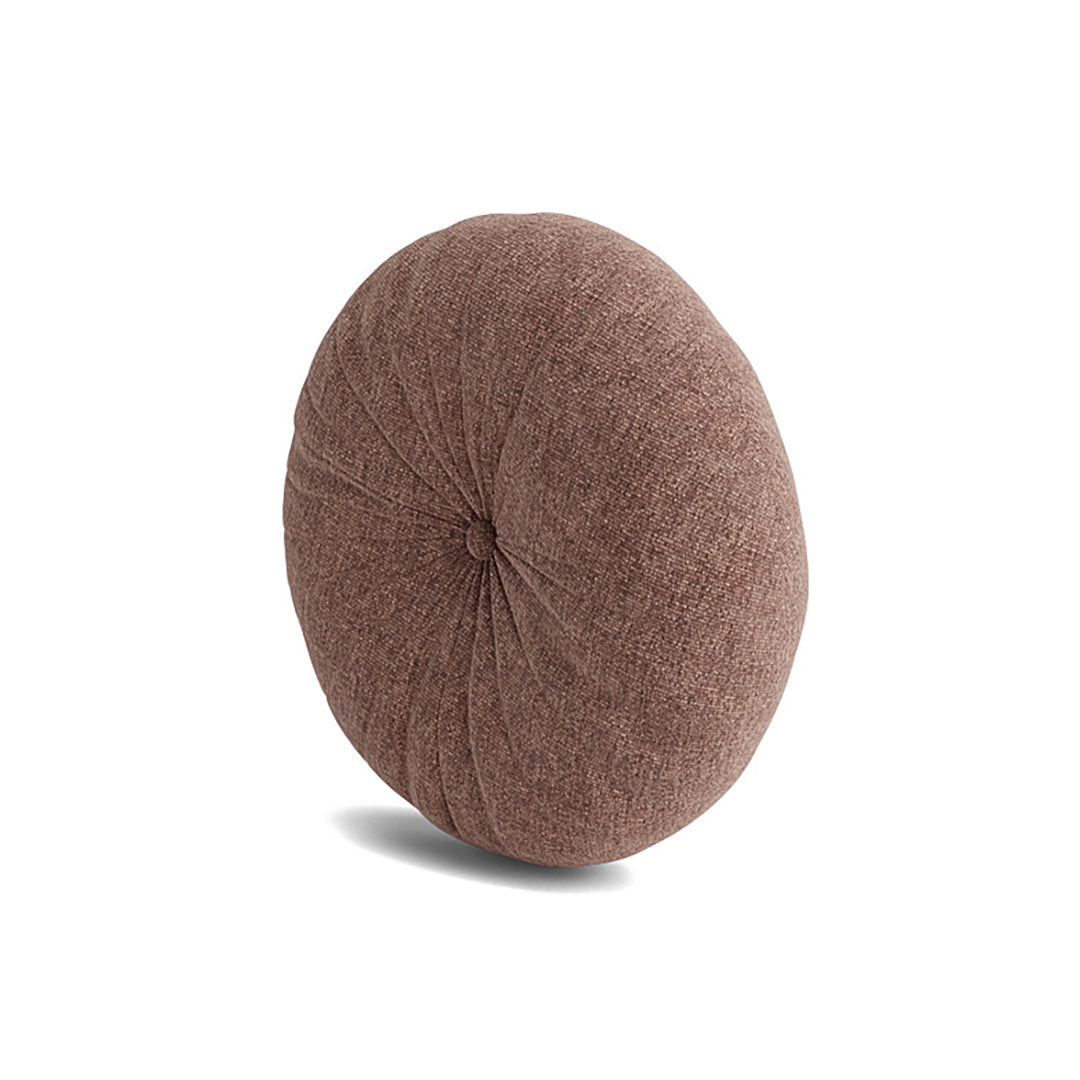 Minka Pink Round Accent Pillow