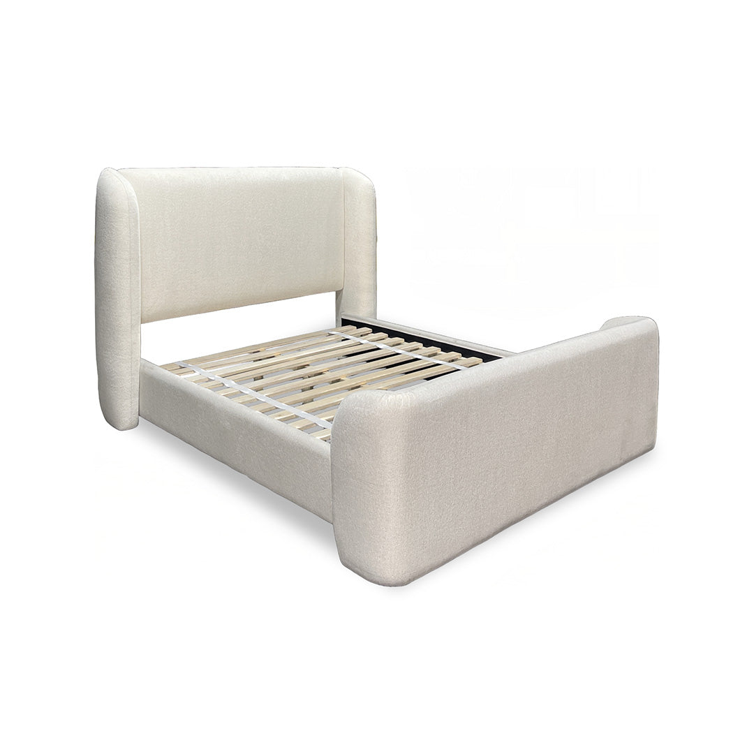 Modessa Upholstered Bed in performance fabric from PRKH