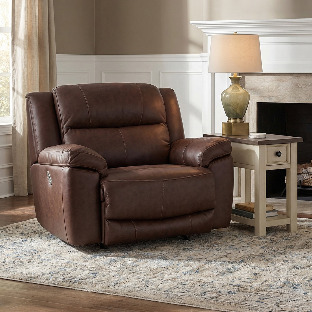Lancaster Chair and a Half Power Recliner