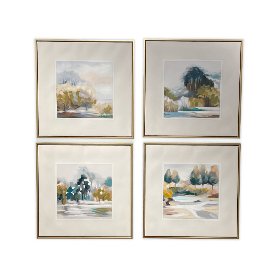 Nantucket Landscapes (Set of 4)