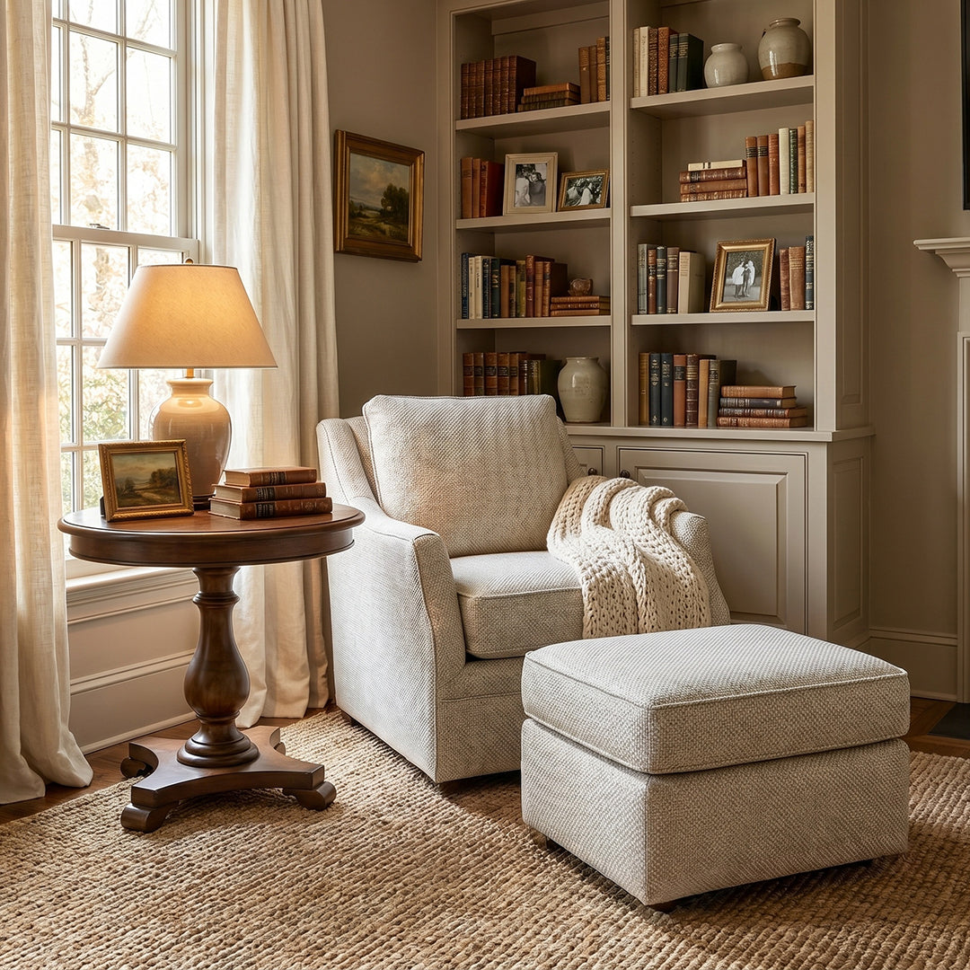 Nessa Gliding Ottoman