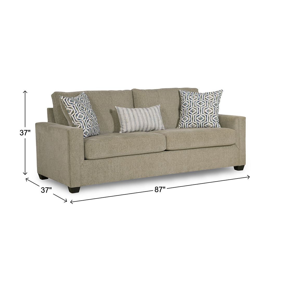 North Sofa and Chair from Washington, Made in USA - Green finish